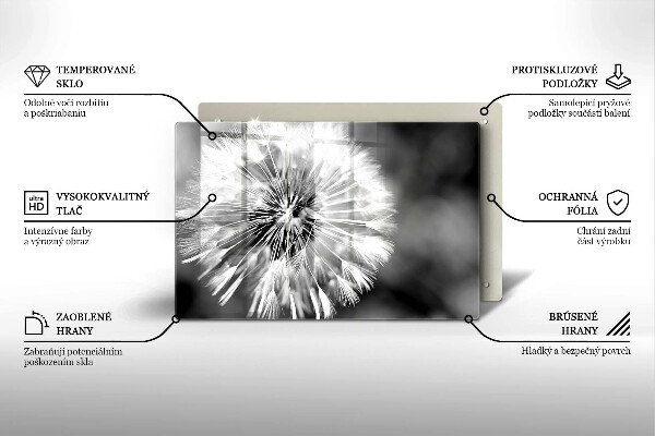 Copri piano cottura Un delicato dente di leone