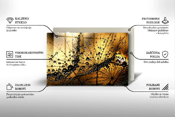 Copri piano cottura Rugiada e denti di leone