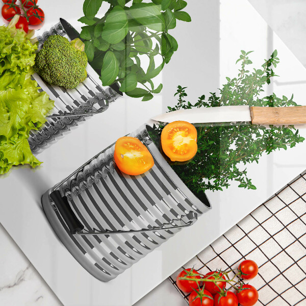 Copri piano cottura Vasi di piante aromatiche