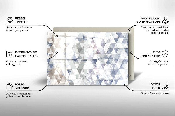 Protezione piano cottura Modello triangoli