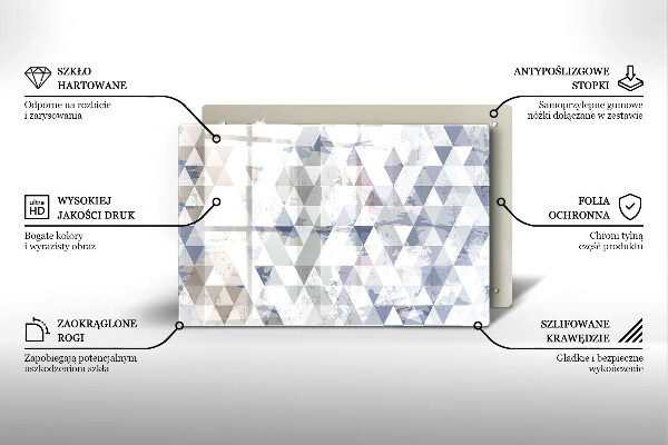 Protezione piano cottura Modello triangoli