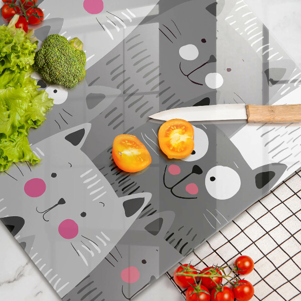 Copri piano cottura Illustrazione dei gatti