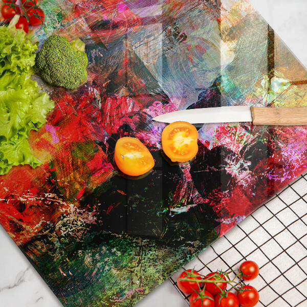 Copri piano cottura Dipingi l'astrazione