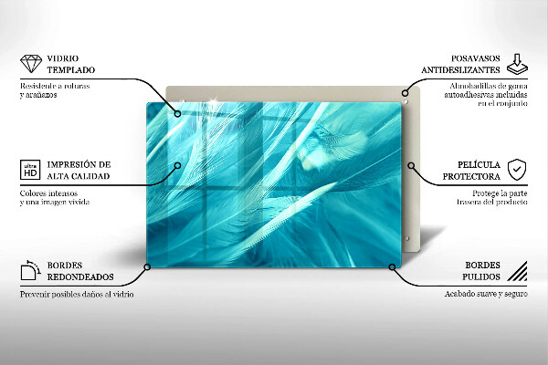 Protezione piano induzione Piume delicate