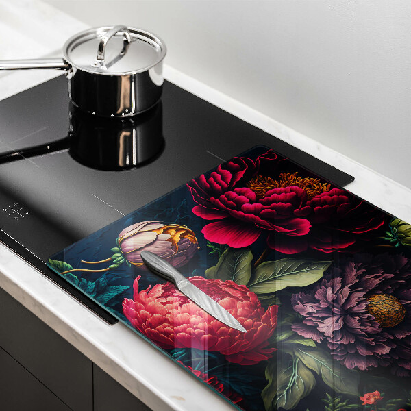 Copri piano cottura Bellissimi fiori