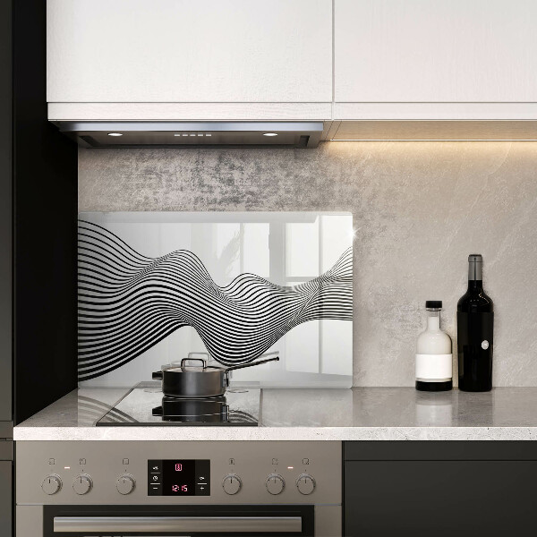 Copri piano cottura Astrazione lineare