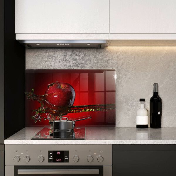 Copri piano cottura Frutta di mela in acqua