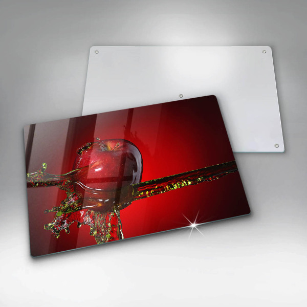 Copri piano cottura Frutta di mela in acqua