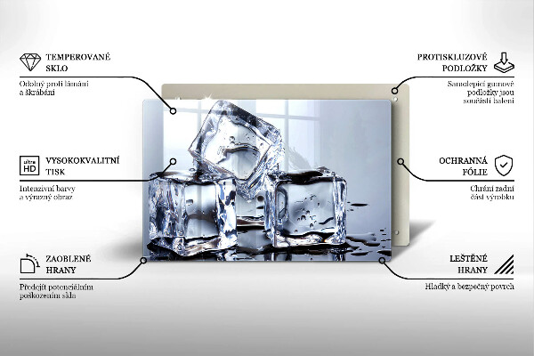 Copri piano cottura Cubetti di ghiaccio