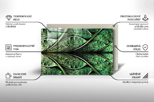 Copri piano cottura Struttura della nervatura fogliare
