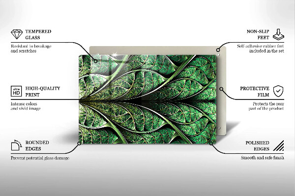Copri piano cottura Struttura della nervatura fogliare