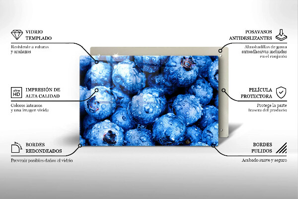 Copri piano cottura Mirtilli succosi