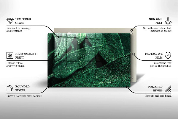 Copri piano cottura Le foglie della pianta