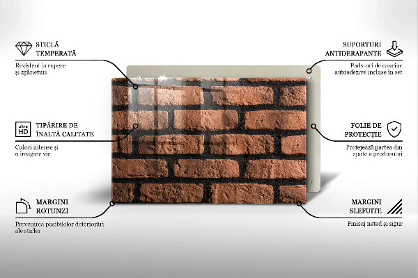 Copri piano cottura Muro di mattoni