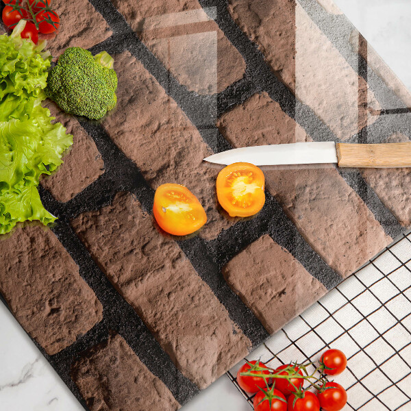 Copri piano cottura Muro di mattoni