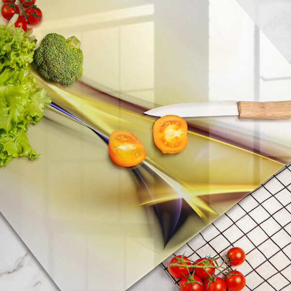 Copri piano cottura Linee astratte di luce