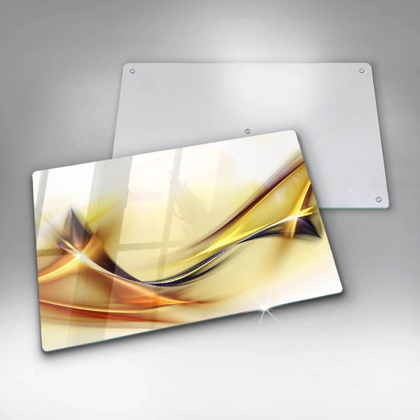 Copri piano cottura Linee astratte di luce