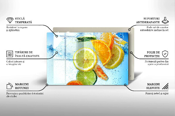 Copri piano cottura Succosa acqua di agrumi