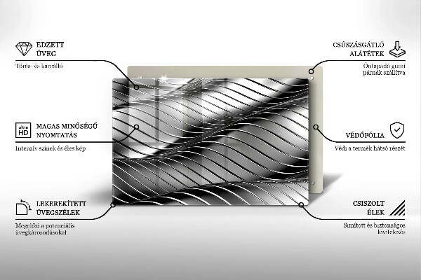Copri piano cottura Struttura in metallo 3D