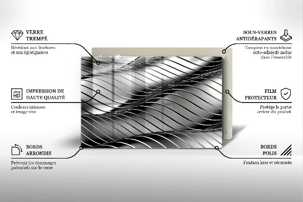 Copri piano cottura Struttura in metallo 3D