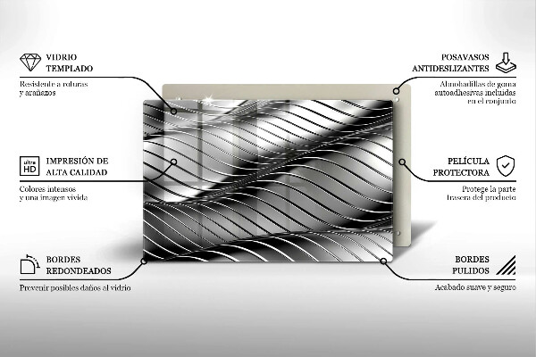 Copri piano cottura Struttura in metallo 3D
