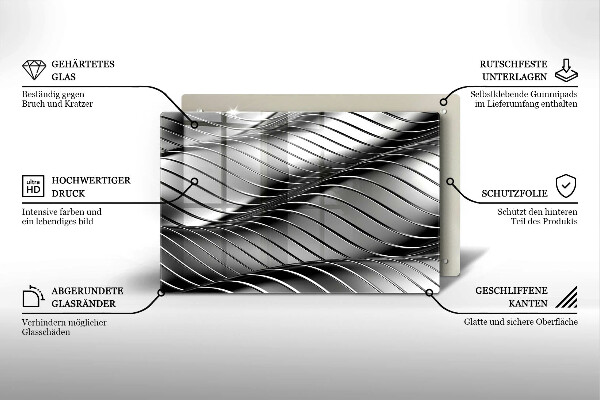 Copri piano cottura Struttura in metallo 3D