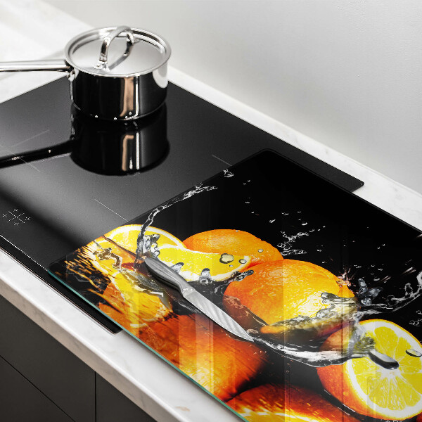 Protezione piano cottura Succoso frutto arancione