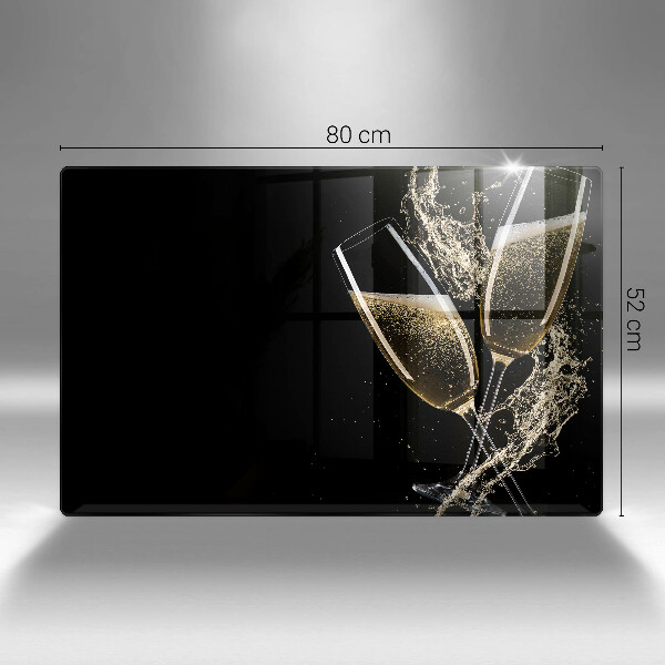 Copri piano cottura Bicchieri di champagne