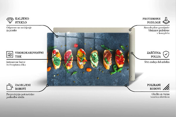 Copri piano cottura Panini Colorati