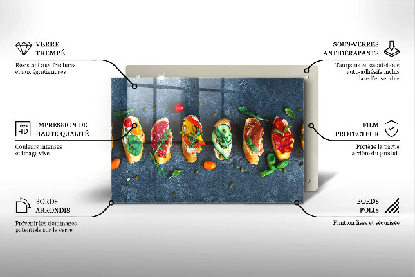 Copri piano cottura Panini Colorati
