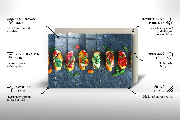 Copri piano cottura Panini Colorati