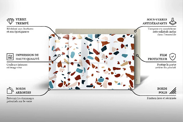 Protezione piano induzione Pietra decorativa