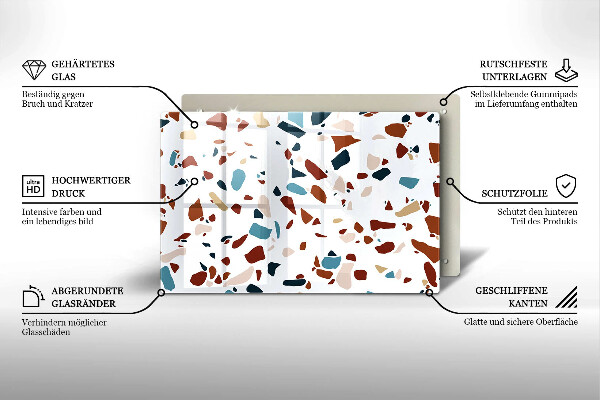 Protezione piano induzione Pietra decorativa