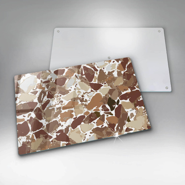 Protezione piano cottura Macchie decorative per pietra