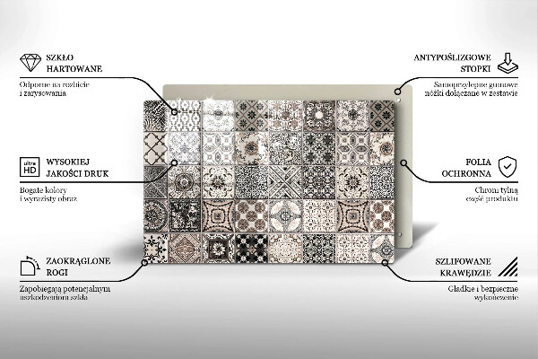 Copri piano cottura Piastrelle decorative