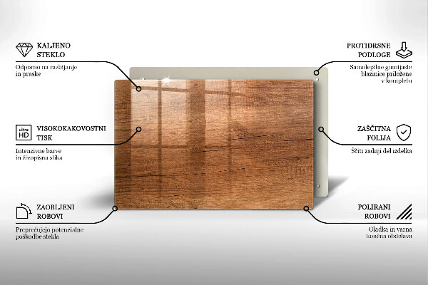 Copri piano cottura Struttura del legno