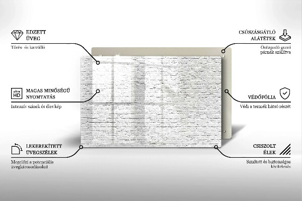 Copri piano cottura Muro di mattoni