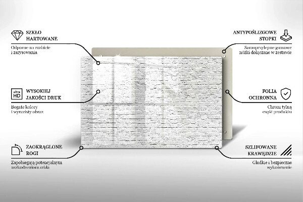 Copri piano cottura Muro di mattoni