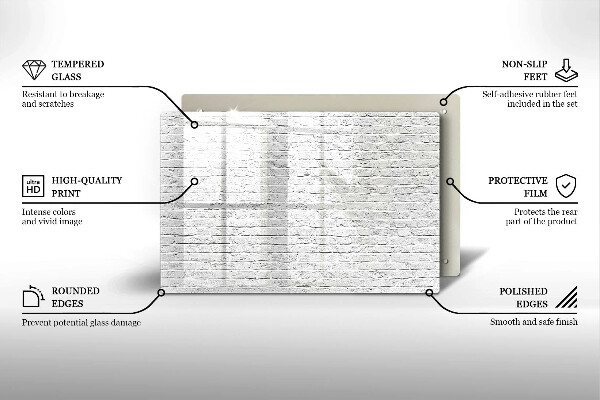 Copri piano cottura Muro di mattoni