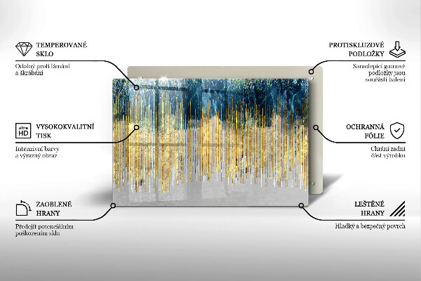 Copri piano cottura Astrazione del designer