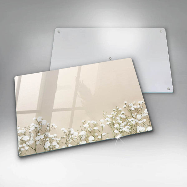 Copri piano cottura Fiori boho in gesso