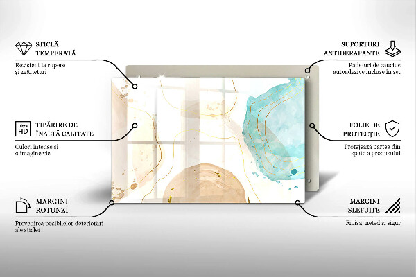 Protezione piano induzione Forme boho luminose