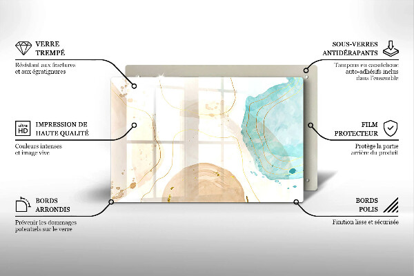 Protezione piano induzione Forme boho luminose