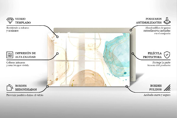 Protezione piano induzione Forme boho luminose