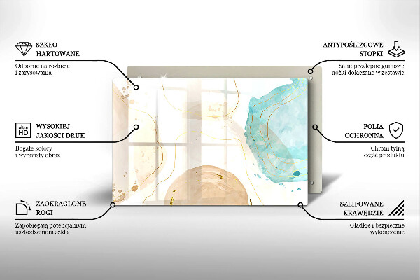 Protezione piano induzione Forme boho luminose