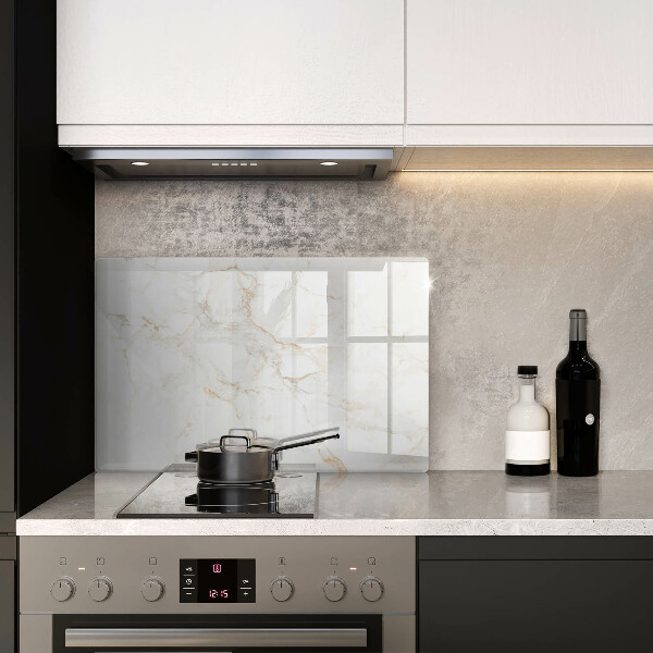 Protezione piano induzione Elegante pietra di marmo