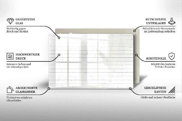 Copri piano cottura Tavole luminose moderne