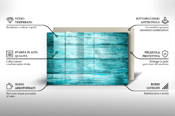 Copri piano cottura Tavole in legno d'epoca