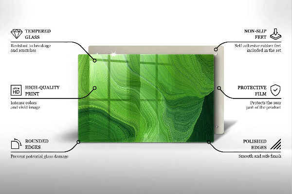 Copri piano cottura Trama astratta