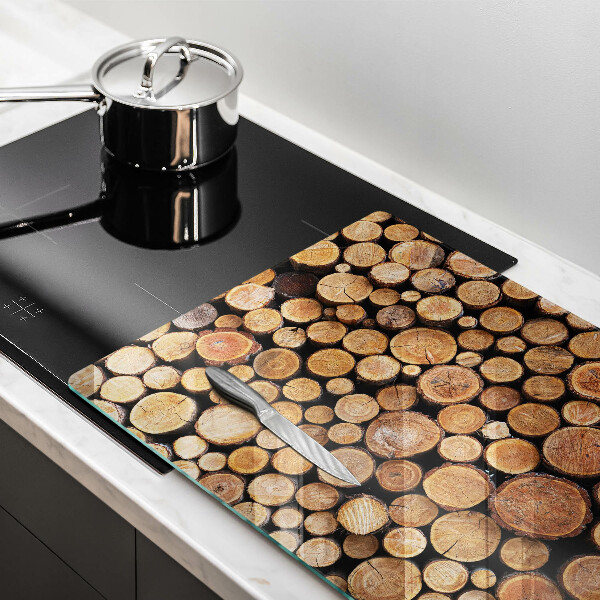 Protezione piano cottura Tronchi d'albero